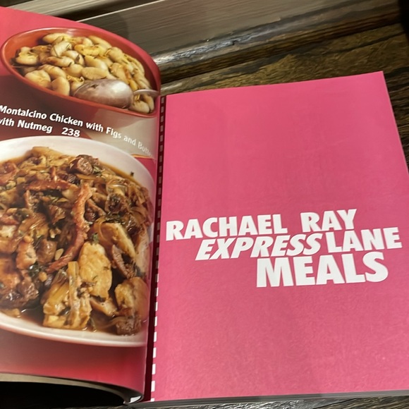 Rachel Ray Express Lane Meals Food Network softcover cookbook - Picture 5 of 7